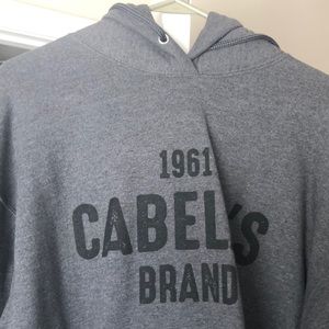 Hoodie gray cabelas